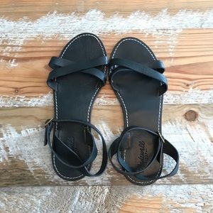 Madewell Crisscross Boardwalk Sandal